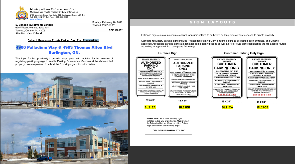 Sign Planning Services Available