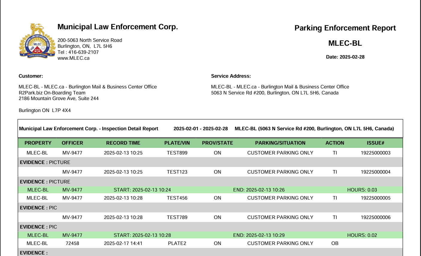 Access Parking Reports On Demand From Client Data Portals